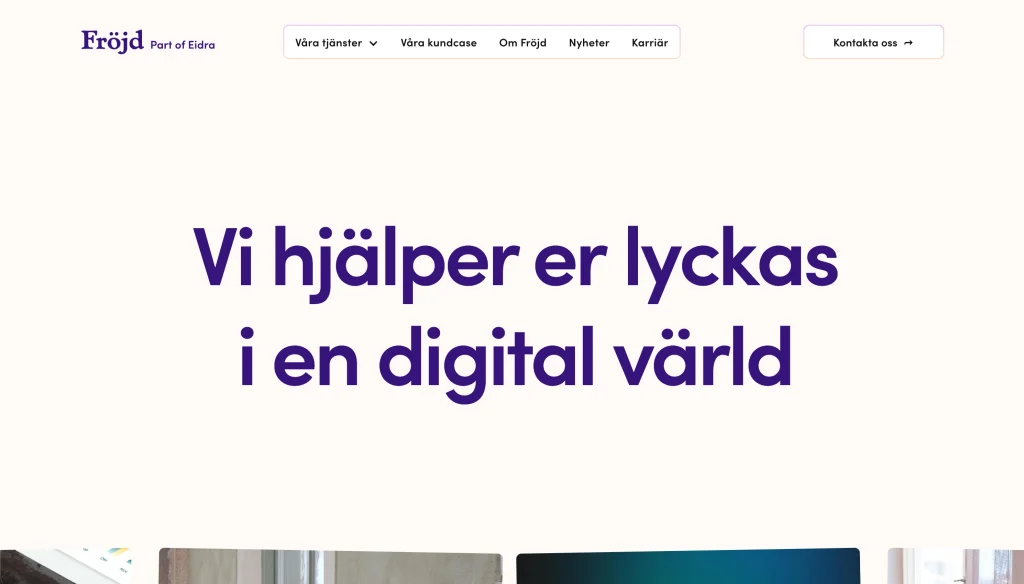 Frojd.se - Skärmavbild 26 augusti 2026